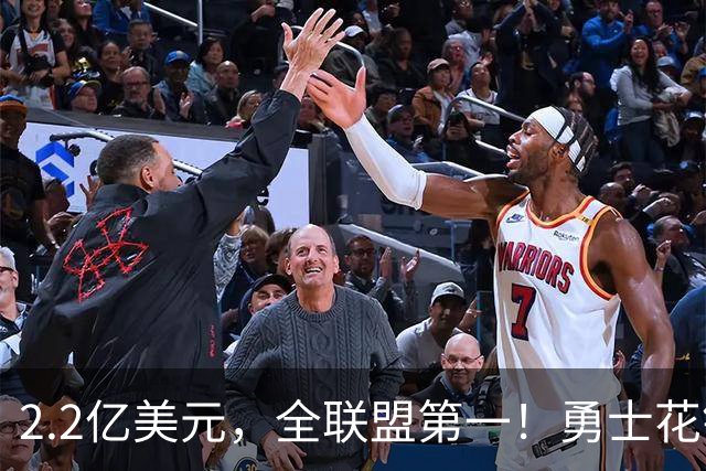 2.2亿美元，全联盟第一！勇士花钱，砸出最“恥辱”开局！